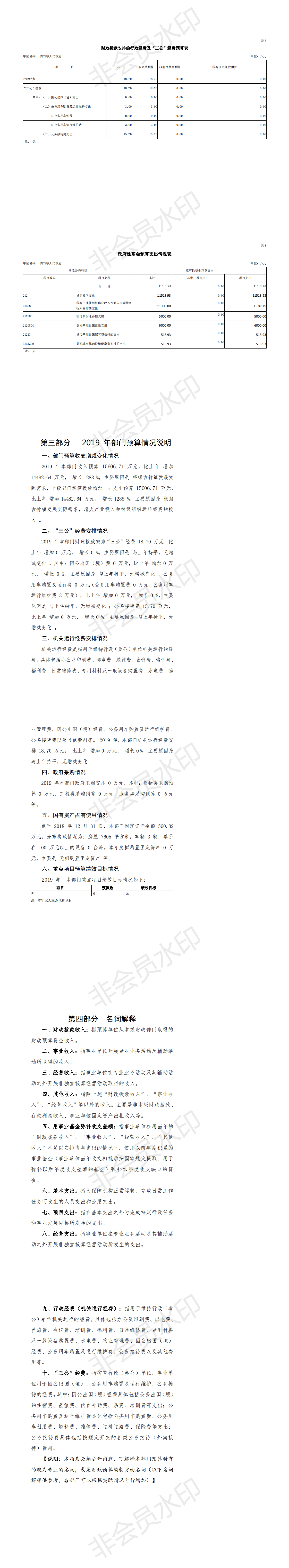 2019年古竹鎮(zhèn)人民政府預(yù)算公開報告_1.png